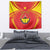 Personalized Ethiopia Tigray Region Tapestry Coat Of Arms With Map