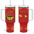 Personalized Ethiopia Tigray Region Tumbler With Handle Coat Of Arms With Map