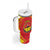 Personalized Ethiopia Tigray Region Tumbler With Handle Coat Of Arms With Map