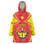 Personalized Ethiopia Tigray Region Wearable Blanket Hoodie Coat Of Arms With Map