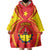 Personalized Ethiopia Tigray Region Wearable Blanket Hoodie Coat Of Arms With Map