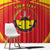 Personalized Ethiopia Tigray Region Window Curtain Coat Of Arms With Map