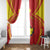 Personalized Ethiopia Tigray Region Window Curtain Coat Of Arms With Map