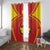 Personalized Ethiopia Tigray Region Window Curtain Coat Of Arms With Map