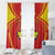 Personalized Ethiopia Tigray Region Window Curtain Coat Of Arms With Map