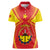 Personalized Ethiopia Tigray Region Women Polo Shirt Coat Of Arms With Map