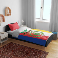 Comoros Bedding Set Coat Of Arms Flag Style