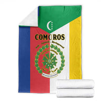 Comoros Blanket Coat Of Arms Flag Style
