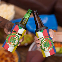 Comoros 4 in 1 Can Cooler Tumbler Coat Of Arms Flag Style