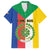 Comoros Family Matching Puletasi and Hawaiian Shirt Coat Of Arms Flag Style