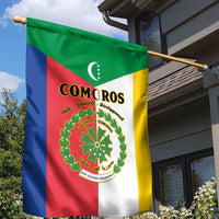 Comoros Garden Flag Coat Of Arms Flag Style