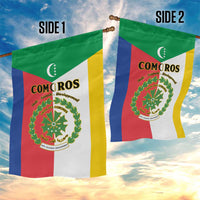 Comoros Garden Flag Coat Of Arms Flag Style