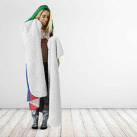 Comoros Hooded Blanket Coat Of Arms Flag Style