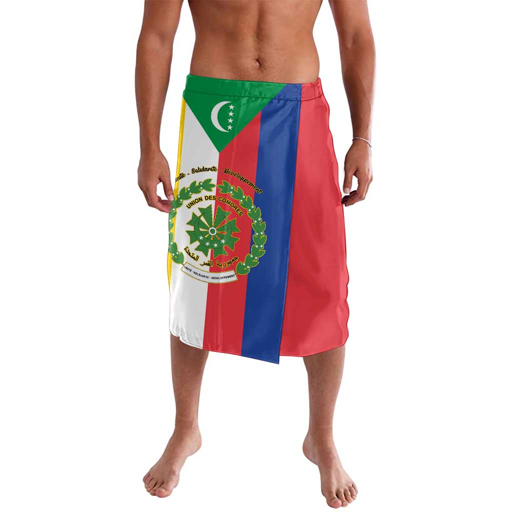 Comoros Lavalava Coat Of Arms Flag Style
