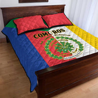 Comoros Quilt Bed Set Coat Of Arms Flag Style