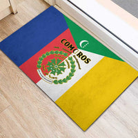 Comoros Rubber Doormat Coat Of Arms Flag Style