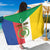 Comoros Sarong Coat Of Arms Flag Style