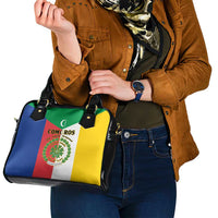 Comoros Shoulder Handbag Coat Of Arms Flag Style