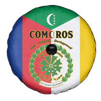 Comoros Spare Tire Cover Coat Of Arms Flag Style