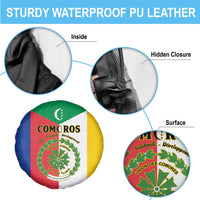 Comoros Spare Tire Cover Coat Of Arms Flag Style