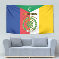 Comoros Tapestry Coat Of Arms Flag Style
