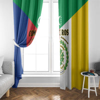 Comoros Window Curtain Coat Of Arms Flag Style