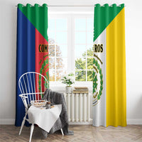 Comoros Window Curtain Coat Of Arms Flag Style