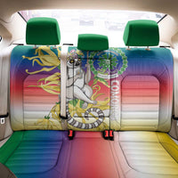 Comoros Mongoose Lemur Back Car Seat Cover Coat Of Arms With Ylang Ylang