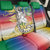 Comoros Mongoose Lemur Back Car Seat Cover Coat Of Arms With Ylang Ylang
