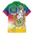 Comoros Mongoose Lemur Hawaiian Shirt Coat Of Arms With Ylang Ylang