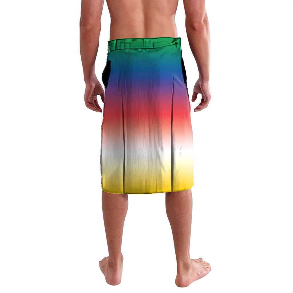 Comoros Mongoose Lemur Lavalava Coat Of Arms With Ylang Ylang