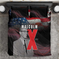 African American El Hajj Malik El Shabazz Bedding Set 100 Years of Malcolm X