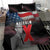 African American El Hajj Malik El Shabazz Bedding Set 100 Years of Malcolm X