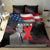 African American El Hajj Malik El Shabazz Bedding Set 100 Years of Malcolm X