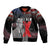 African American El Hajj Malik El Shabazz Bomber Jacket 100 Years of Malcolm X