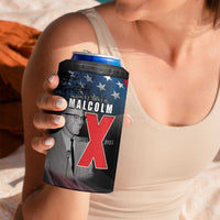 African American El Hajj Malik El Shabazz 4 in 1 Can Cooler Tumbler 100 Years of Malcolm X