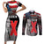 African American El Hajj Malik El Shabazz Couples Matching Short Sleeve Bodycon Dress and Long Sleeve Button Shirt 100 Years of Malcolm X