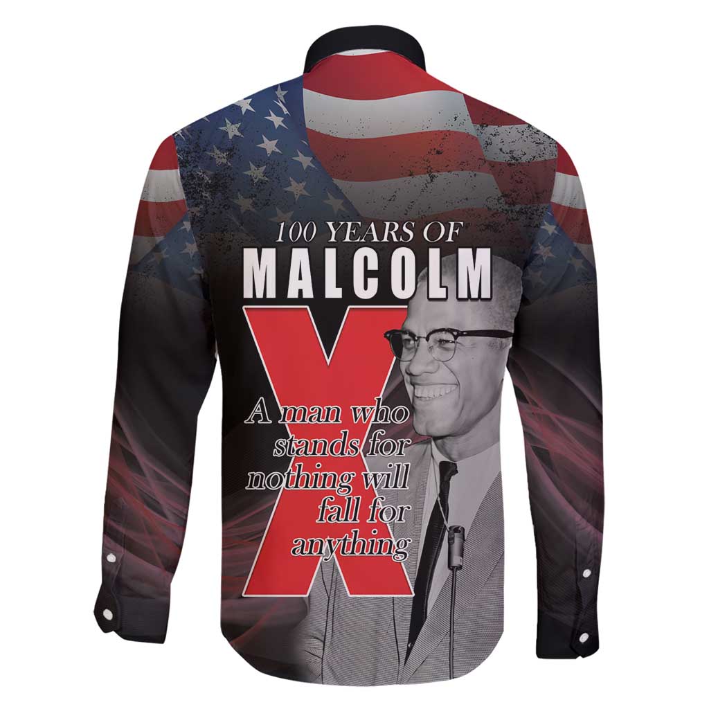 African American El Hajj Malik El Shabazz Family Matching Summer Maxi Dress and Hawaiian Shirt 100 Years of Malcolm X