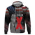 African American El Hajj Malik El Shabazz Hoodie 100 Years of Malcolm X