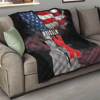 African American El Hajj Malik El Shabazz Quilt 100 Years of Malcolm X