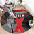 African American El Hajj Malik El Shabazz Round Carpet 100 Years of Malcolm X