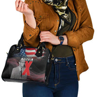 African American El Hajj Malik El Shabazz Shoulder Handbag 100 Years of Malcolm X