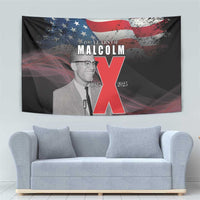 African American El Hajj Malik El Shabazz Tapestry 100 Years of Malcolm X