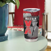 African American El Hajj Malik El Shabazz Tumbler Cup 100 Years of Malcolm X