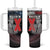 African American El Hajj Malik El Shabazz Tumbler With Handle 100 Years of Malcolm X