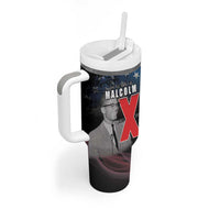 African American El Hajj Malik El Shabazz Tumbler With Handle 100 Years of Malcolm X