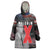 African American El Hajj Malik El Shabazz Wearable Blanket Hoodie 100 Years of Malcolm X