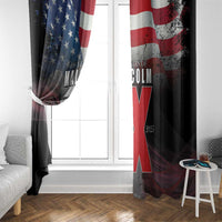 African American El Hajj Malik El Shabazz Window Curtain 100 Years of Malcolm X