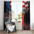 African American El Hajj Malik El Shabazz Window Curtain 100 Years of Malcolm X