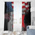African American El Hajj Malik El Shabazz Window Curtain 100 Years of Malcolm X